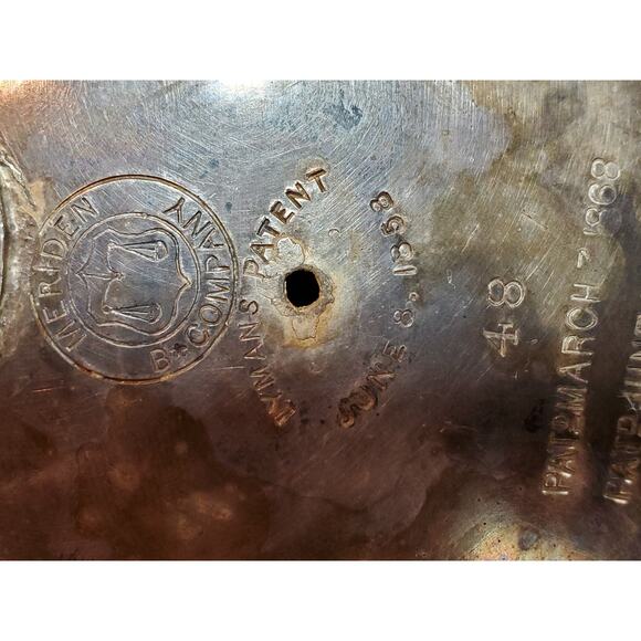 Meriden Britannia #48 Stag Water Pitcher - Circa 1860s - Picture 10 of 10